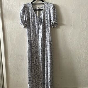 Reformation Trisha Floral Midi Dress Size 12